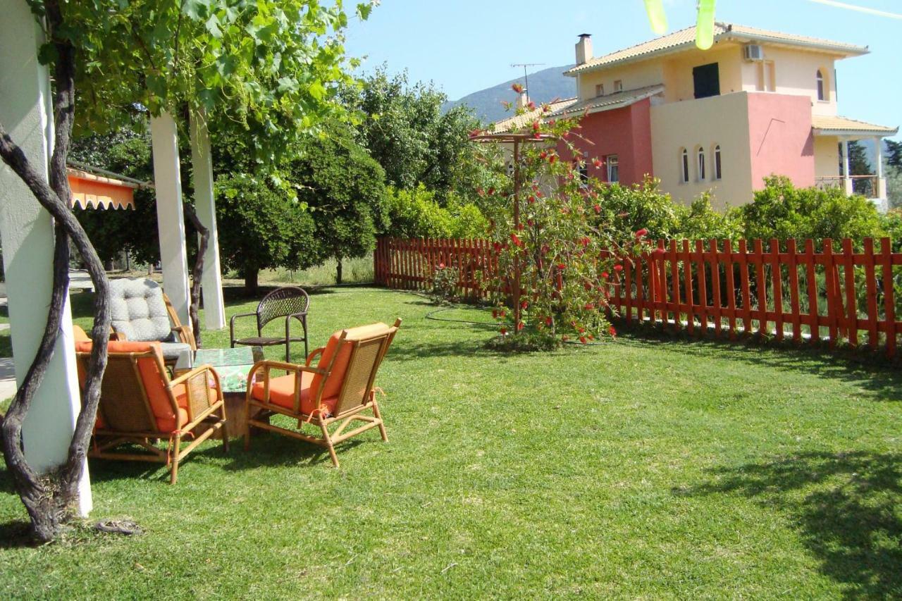 Villa'S Ground Floor Apartment With 60 Qm Swimming Pool Agios Christoforos  外观 照片